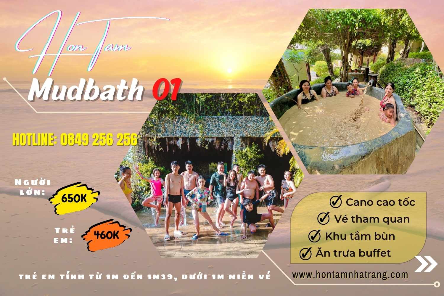 Hướng dẫn chọn và đặt vé Hòn Tằm - Giá vé Hòn Tằm chi tiết 4 mudbath01