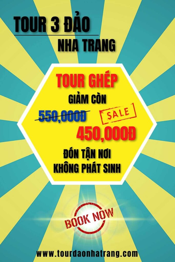 Tour 3 đảo Nha Trang