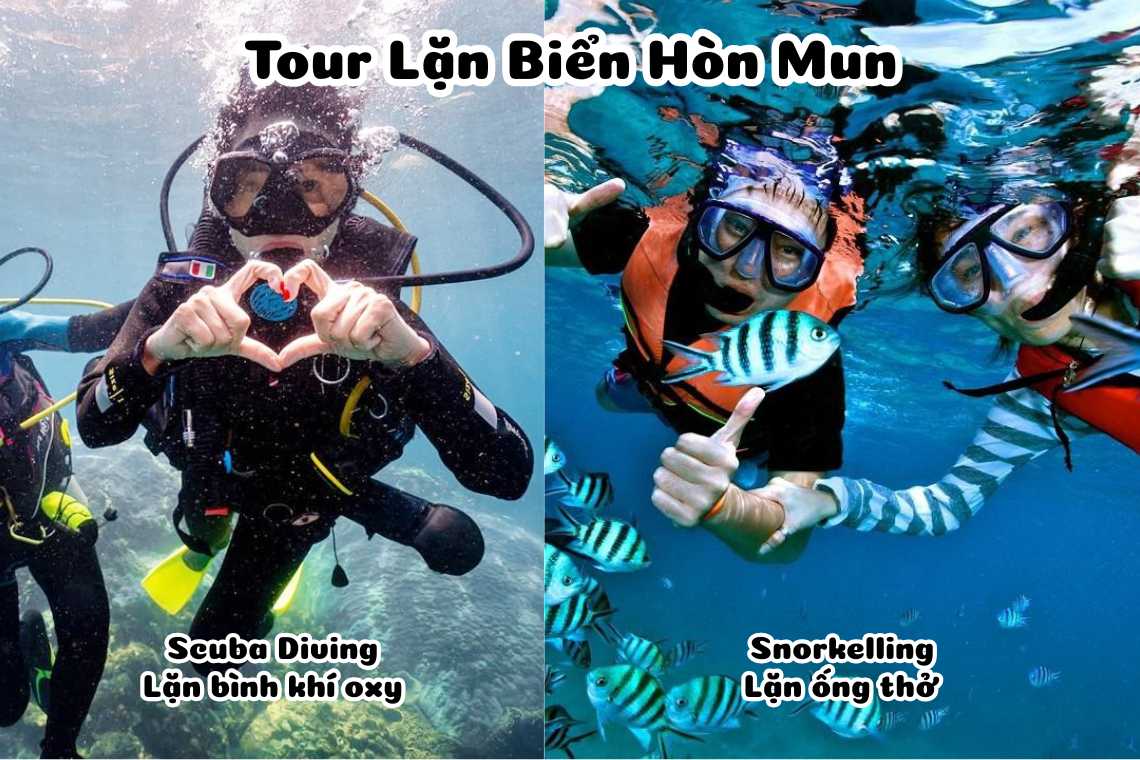Tour lặn biển Hòn Mun